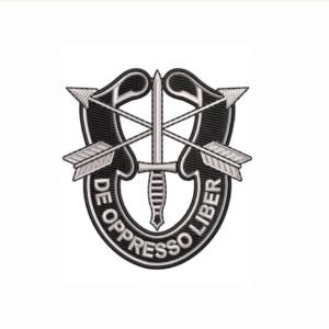 20th US Special Forces Embroidery Design | SF Green Berets Crest De Oppresso Liber | Morale Marine Patch Military Gift Instant Download