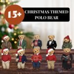 Stylish Christmas Ralph Lauren Polo Teddy Bear