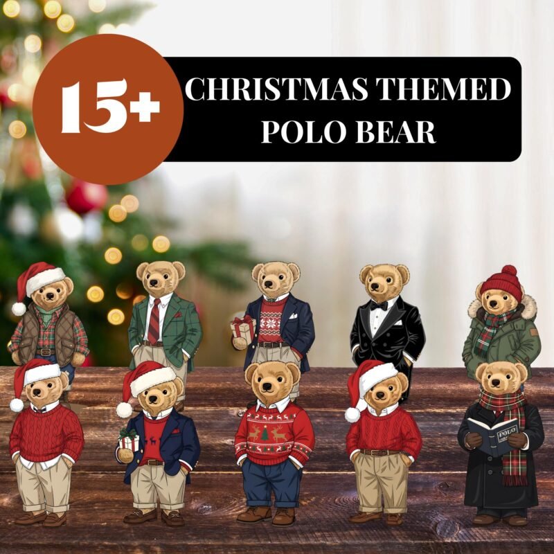1 Stylish Christmas Ralph Lauren Polo Teddy Bear